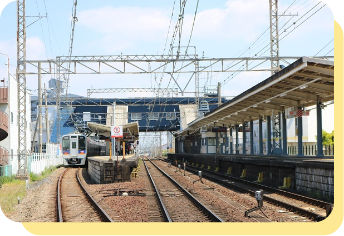 南海本線「尾崎」駅
