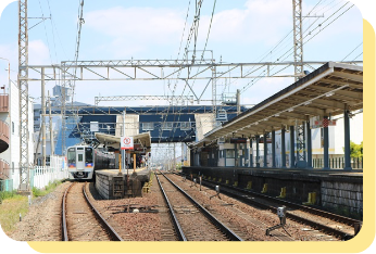 南海本線「尾崎」駅