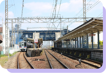 南海本線「尾崎」駅