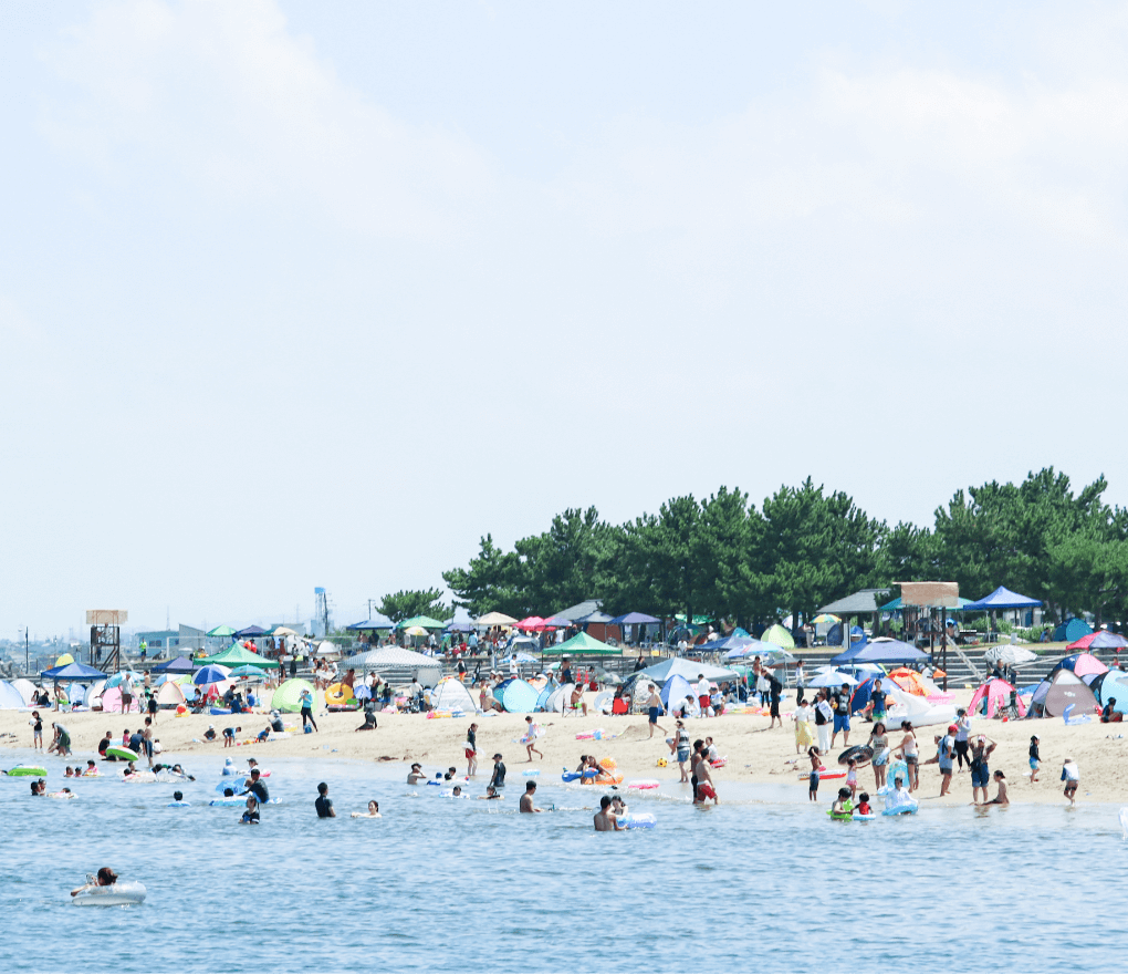 ぴちぴちビーチ（箱作海水浴場）